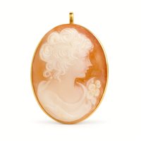 Broche Idee Preziose dal 1987 Mujer in Oro amarillo Pasta di corallo IP.ACK18G/7C
